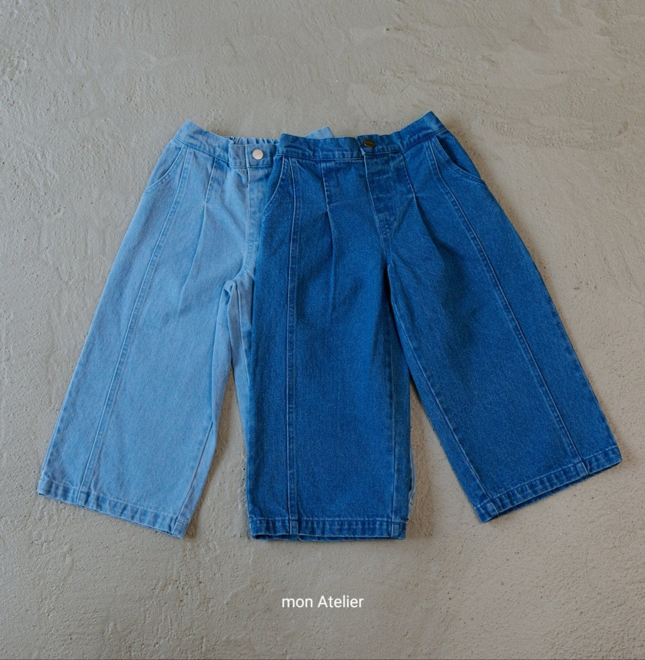 ［mon Atelier］Bien denim pants