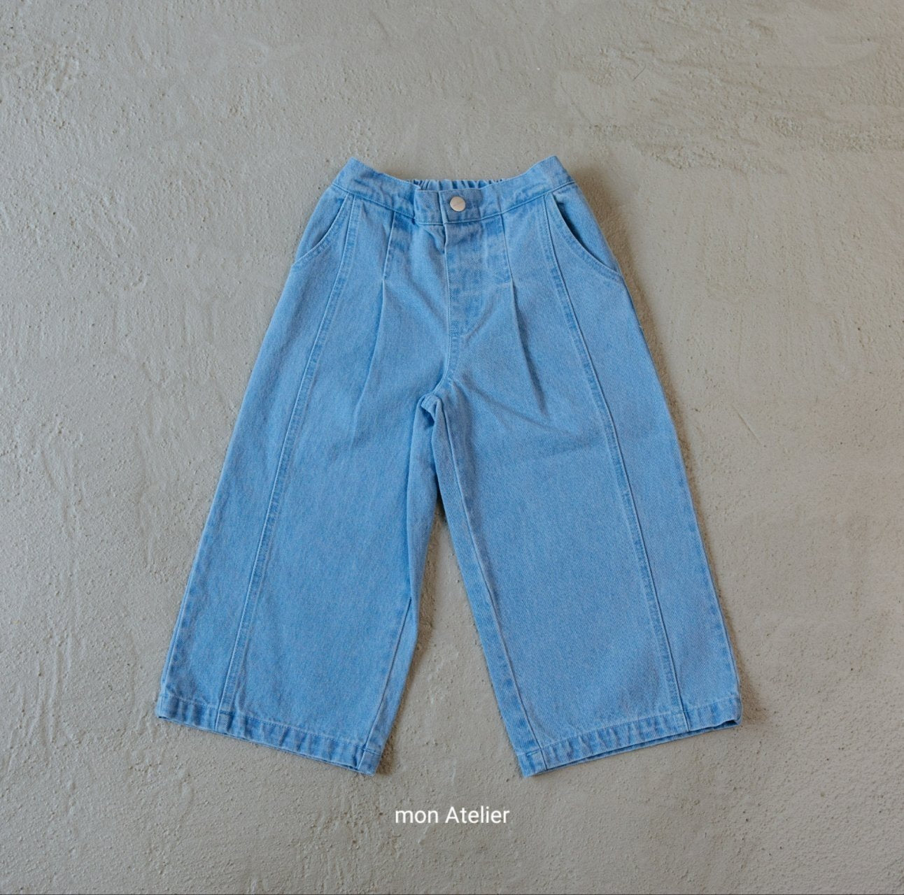 ［mon Atelier］Bien denim pants