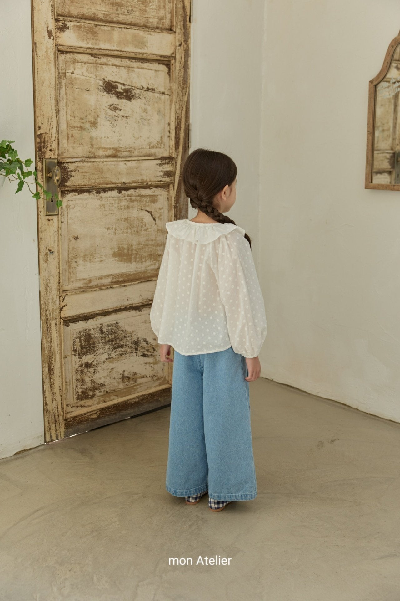 ［mon Atelier］Bien denim pants