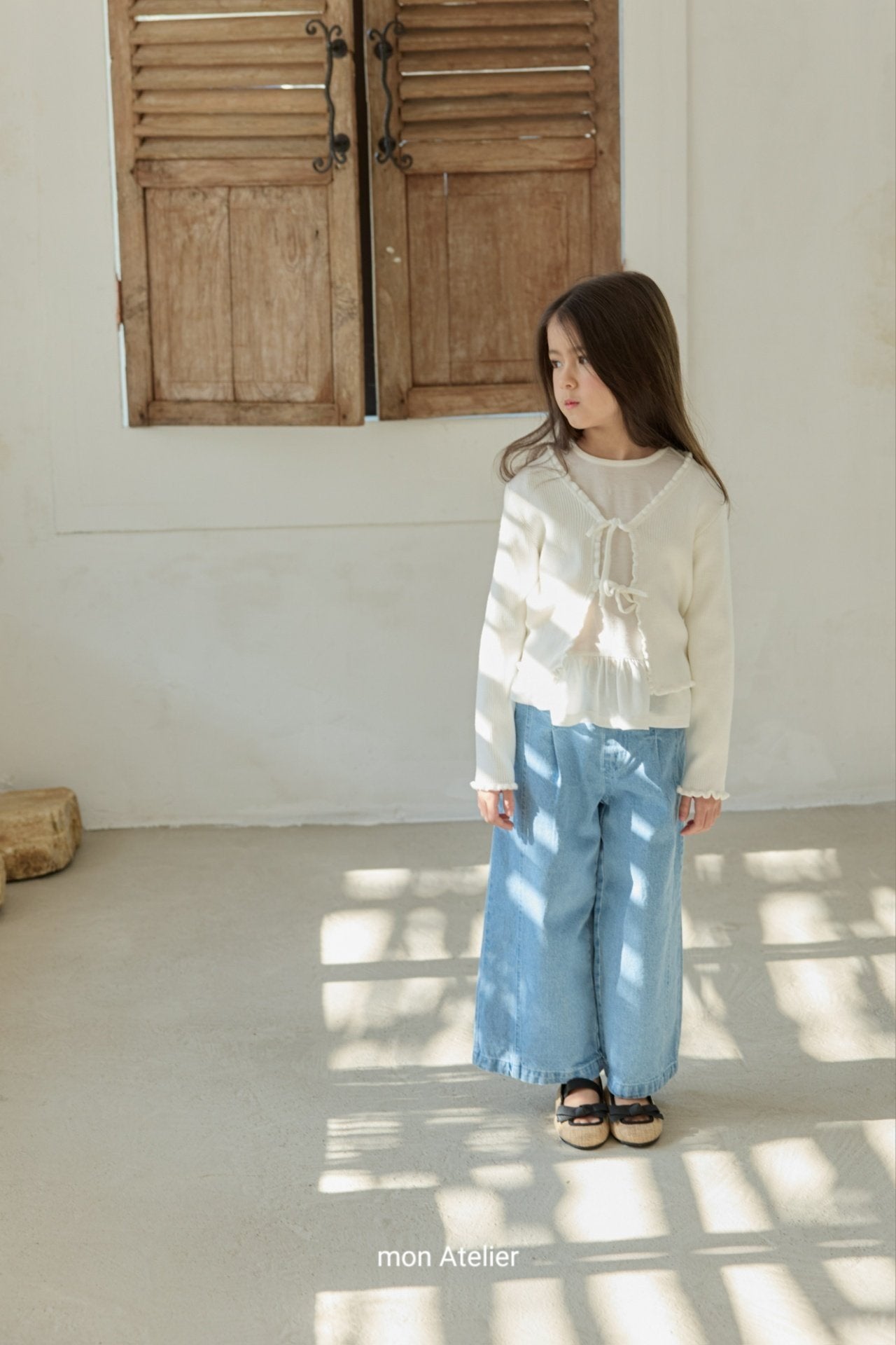 ［mon Atelier］Bien denim pants