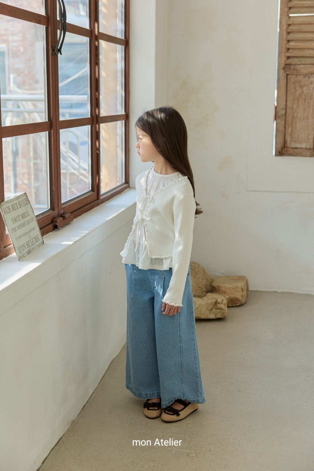 ［mon Atelier］Bien denim pants