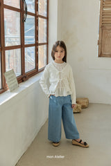 ［mon Atelier］Bien denim pants