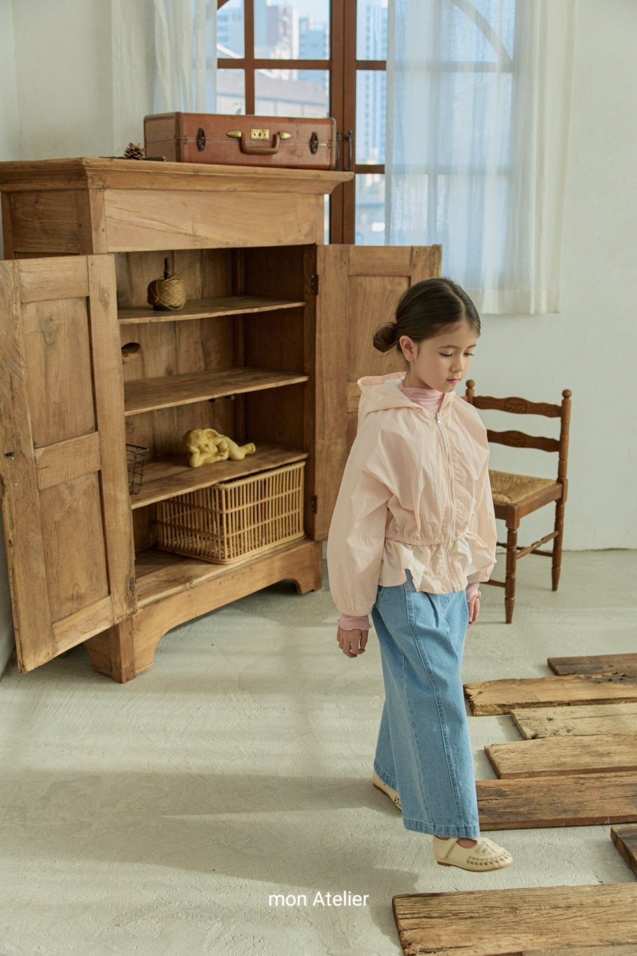 ［mon Atelier］Bien denim pants