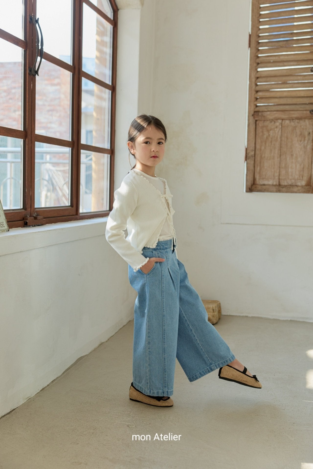 ［mon Atelier］Bien denim pants