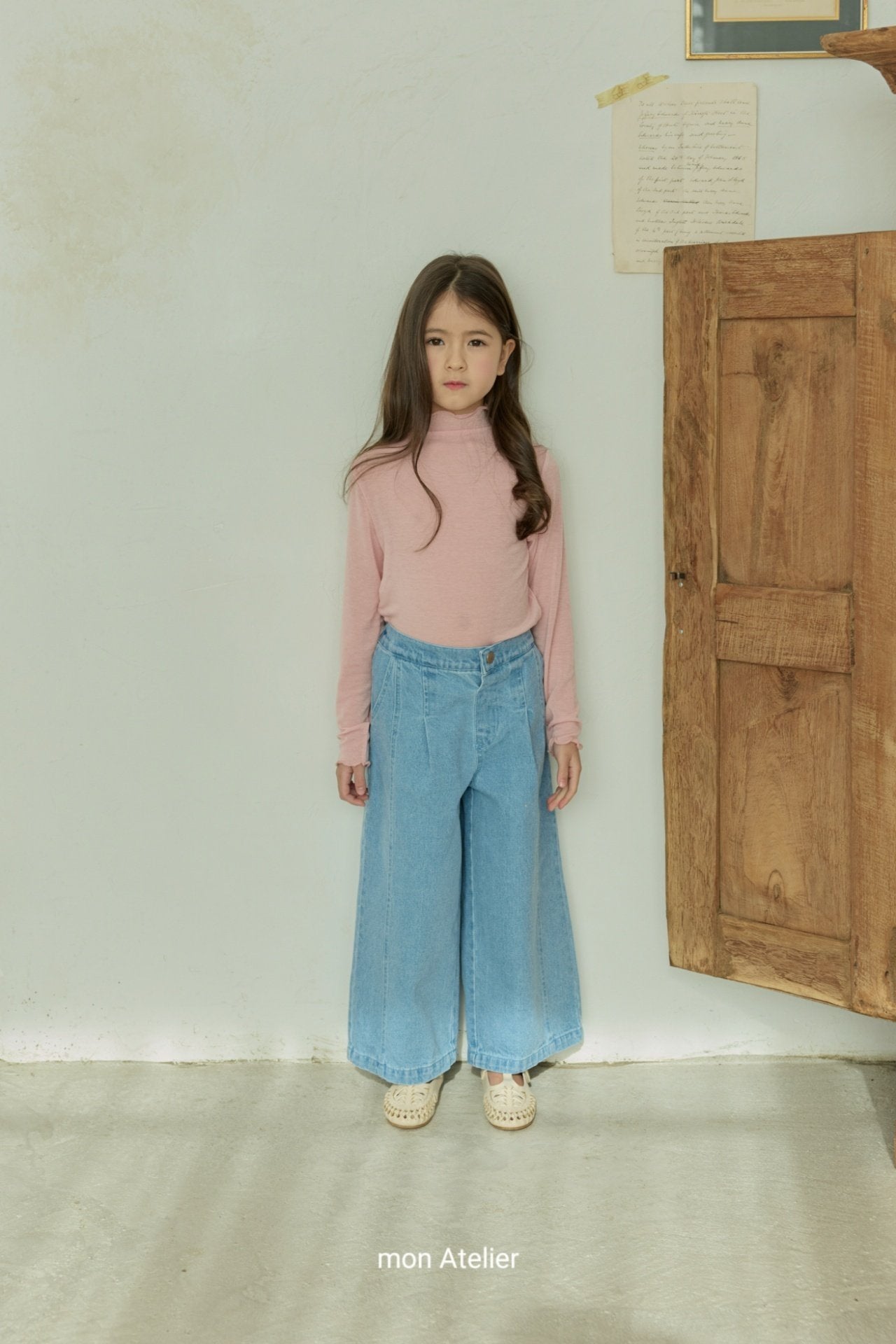 ［mon Atelier］Bien denim pants