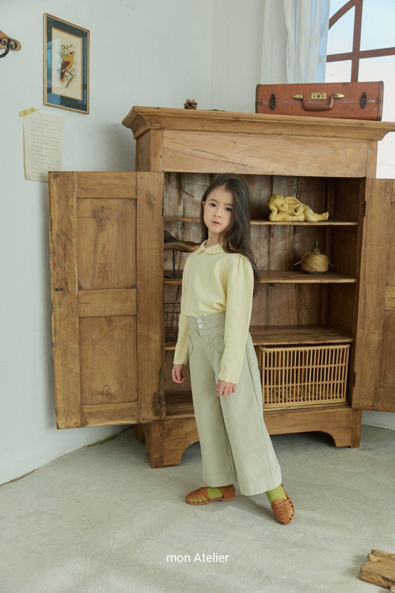 ［mon Atelier］Heart pants