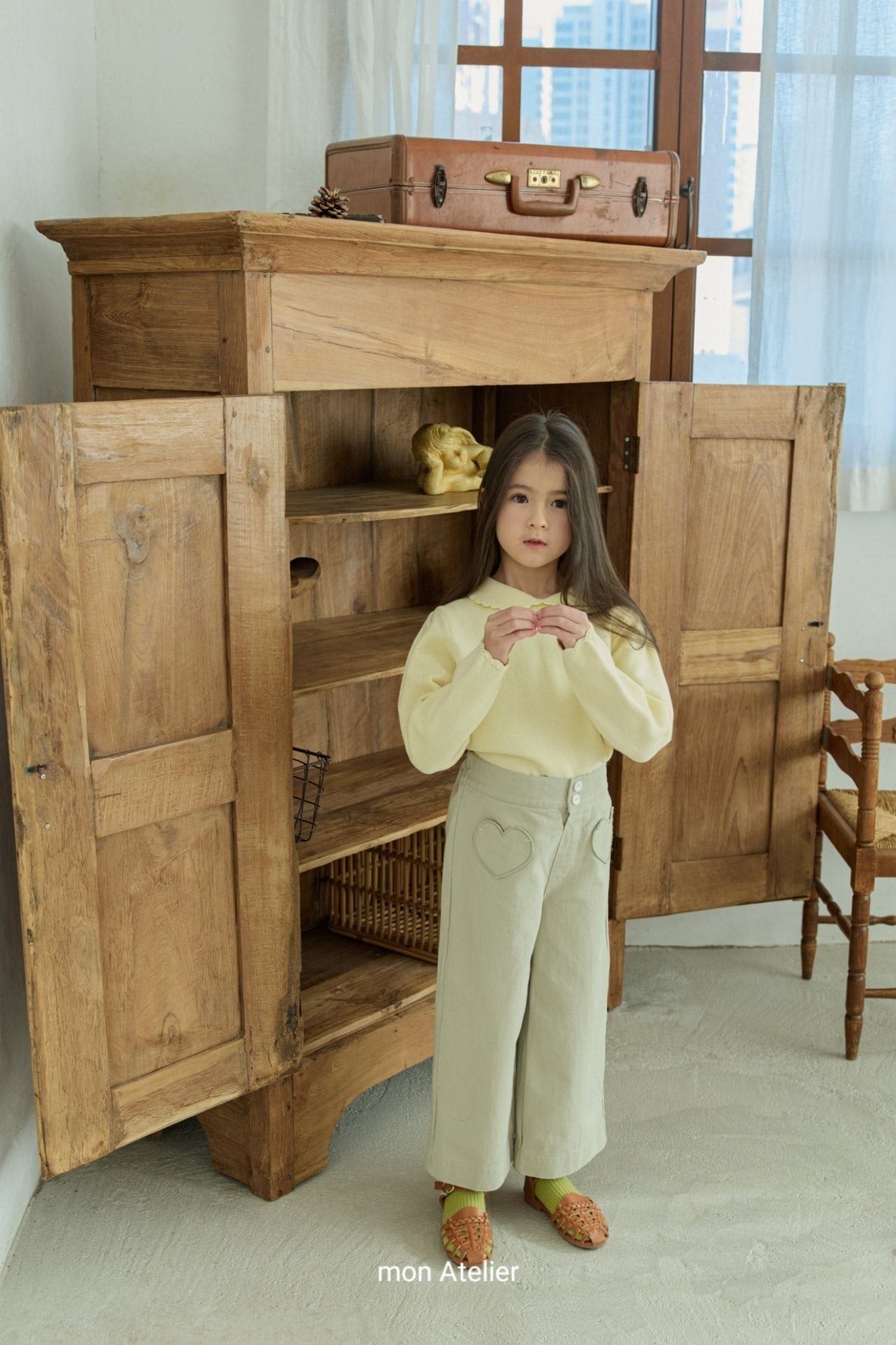 ［mon Atelier］Heart pants