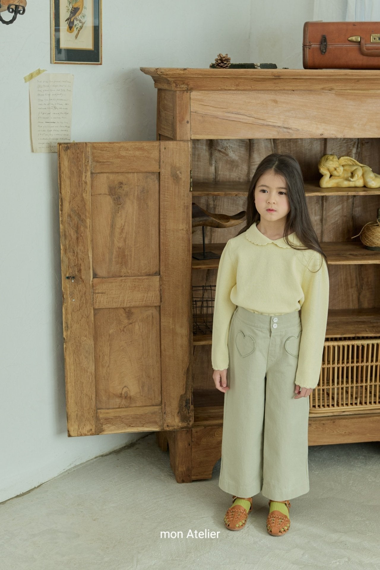 ［mon Atelier］Heart pants