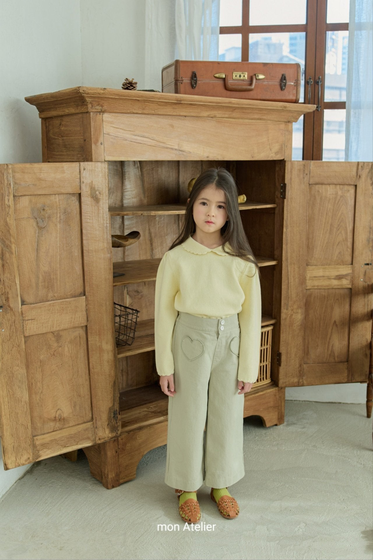 ［mon Atelier］Heart pants