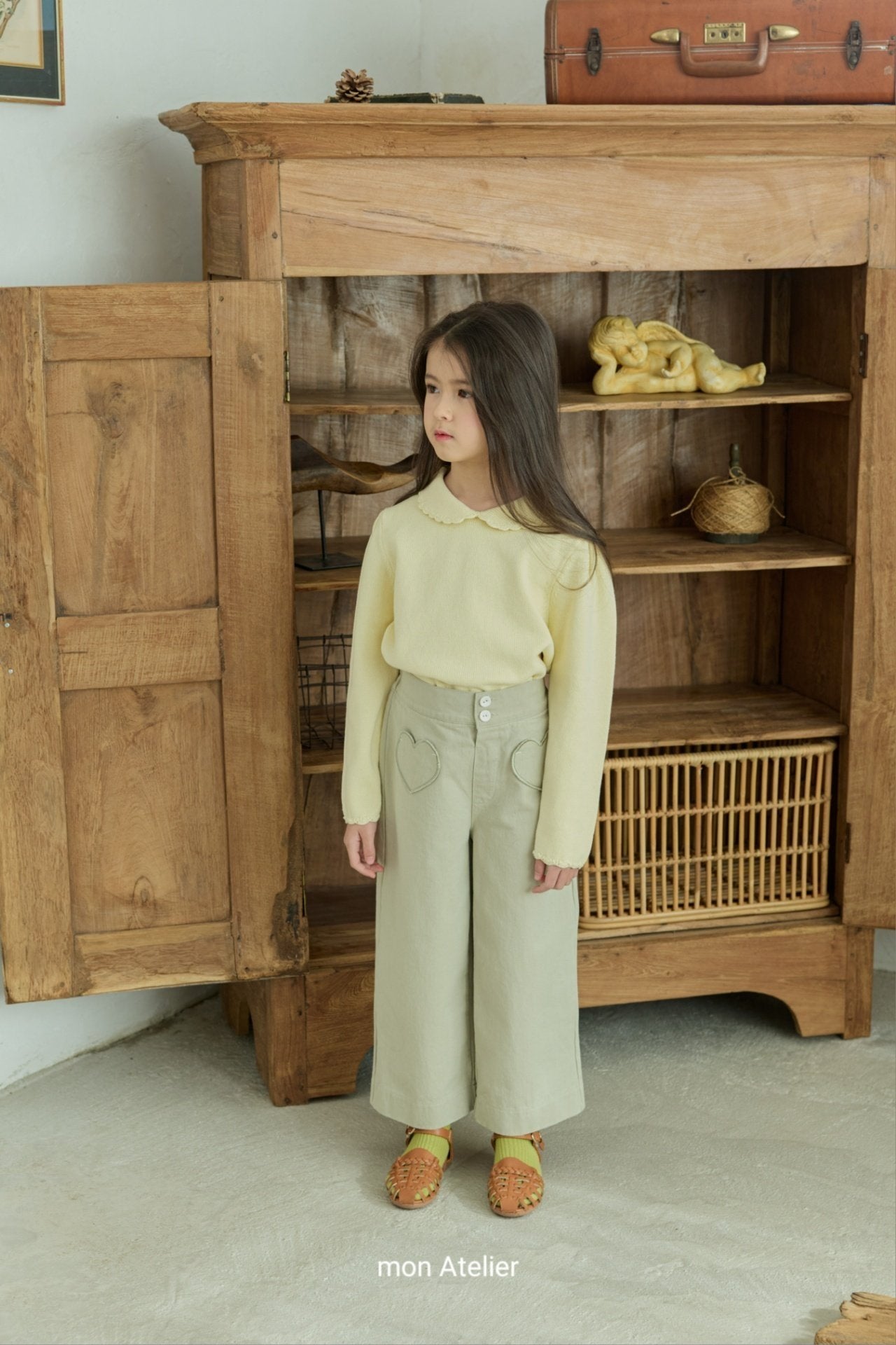 ［mon Atelier］Heart pants