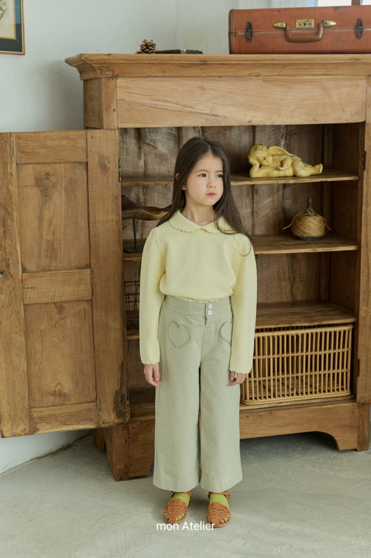 ［mon Atelier］Heart pants