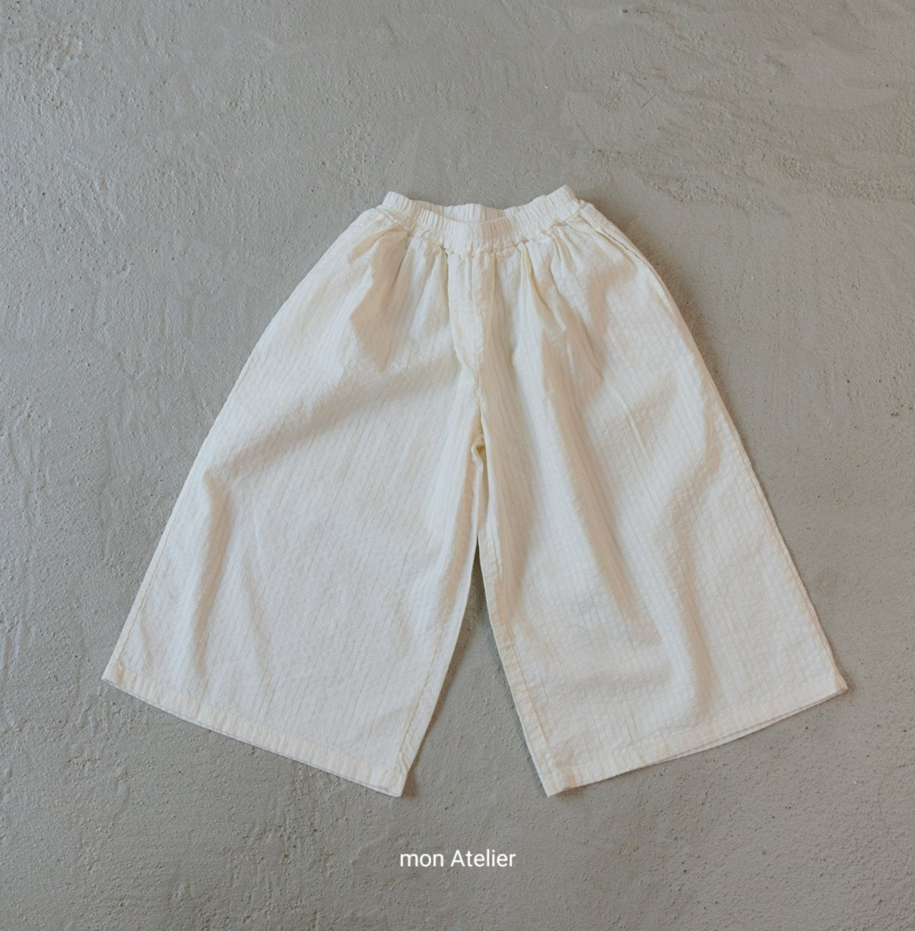 ［mon Atelier］Wide pants