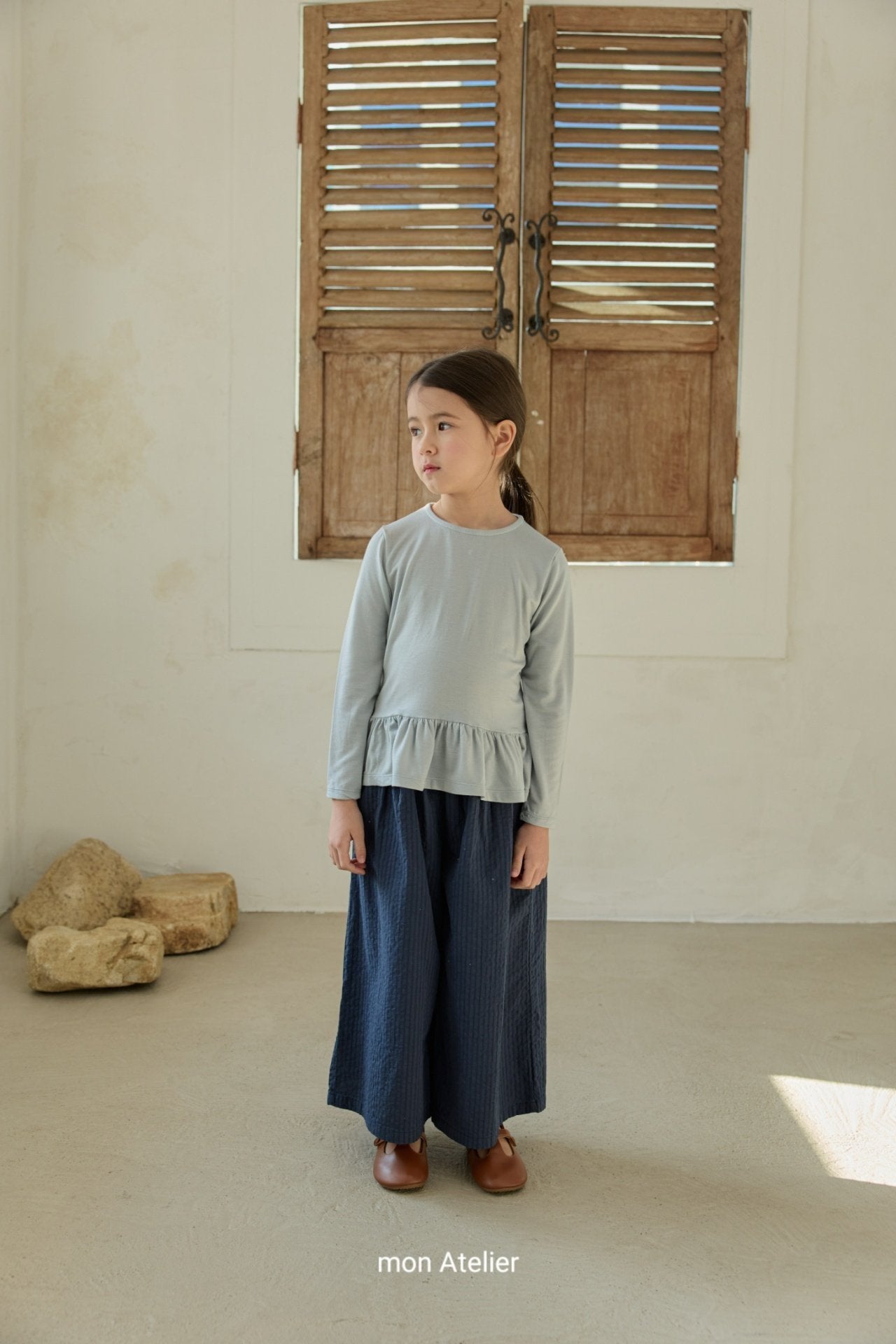 ［mon Atelier］Wide pants