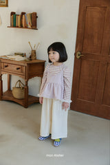 ［mon Atelier］Wide pants