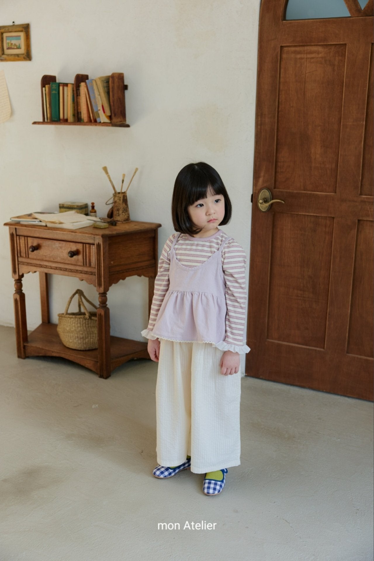 ［mon Atelier］Wide pants