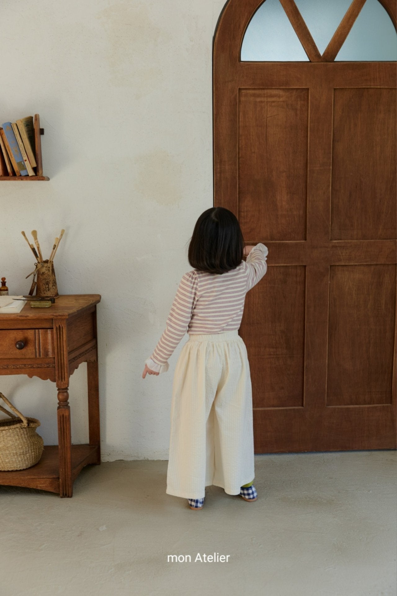 ［mon Atelier］Wide pants