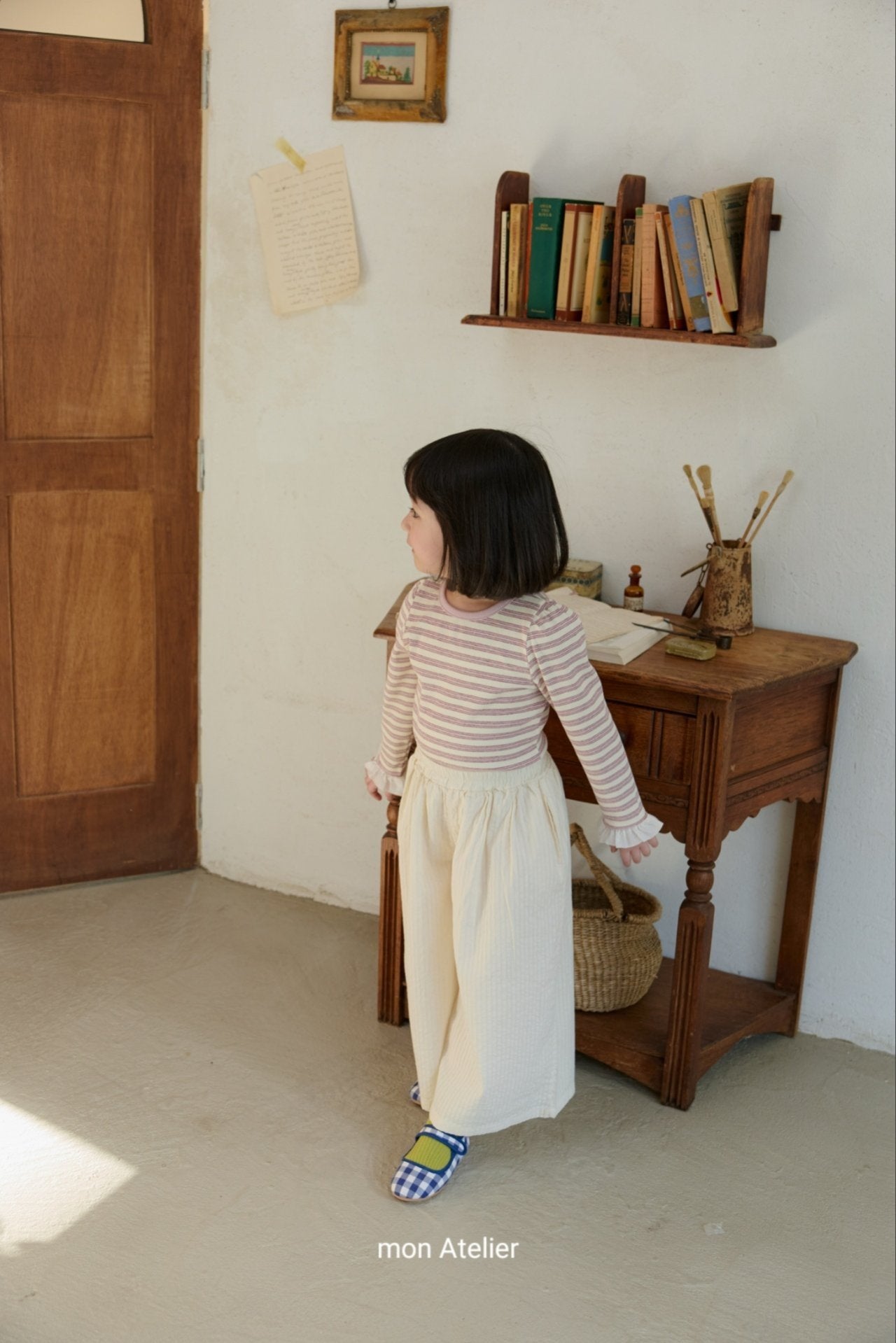 ［mon Atelier］Wide pants