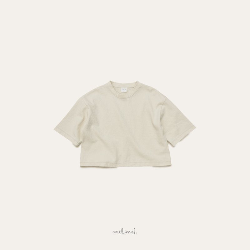 ［MELMEL］Boxy tee