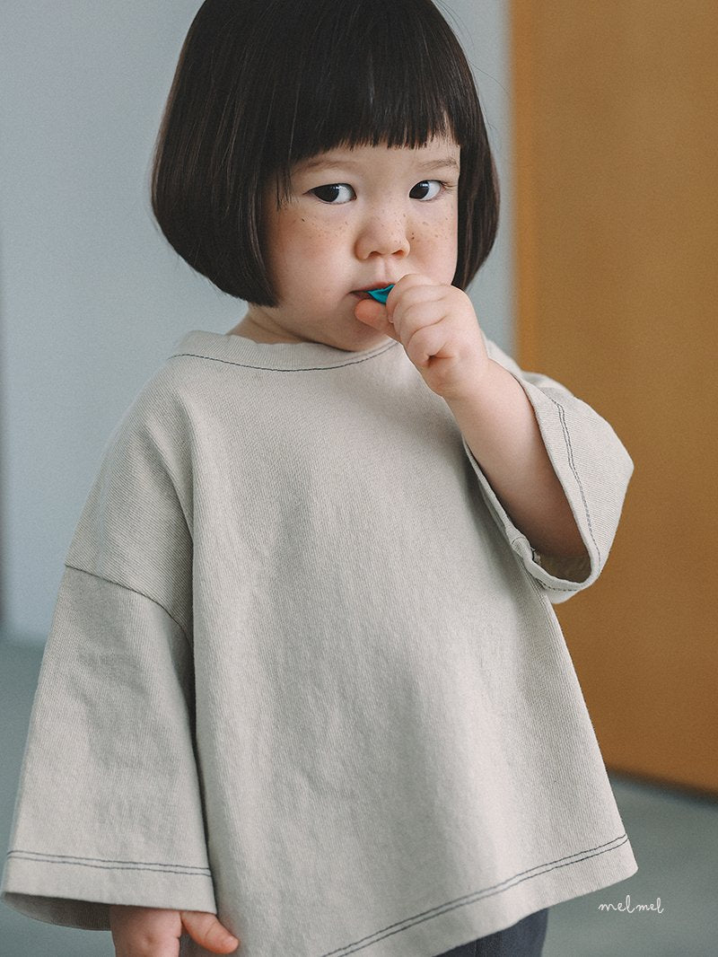 ［MELMEL］Boxy tee