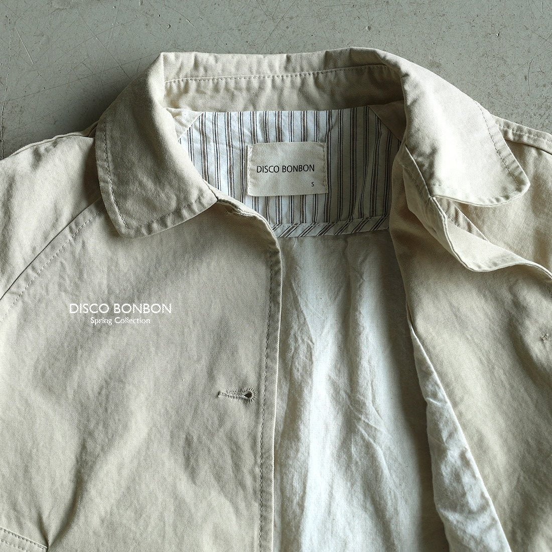 ［DISCO BONBON］Bono trench coat