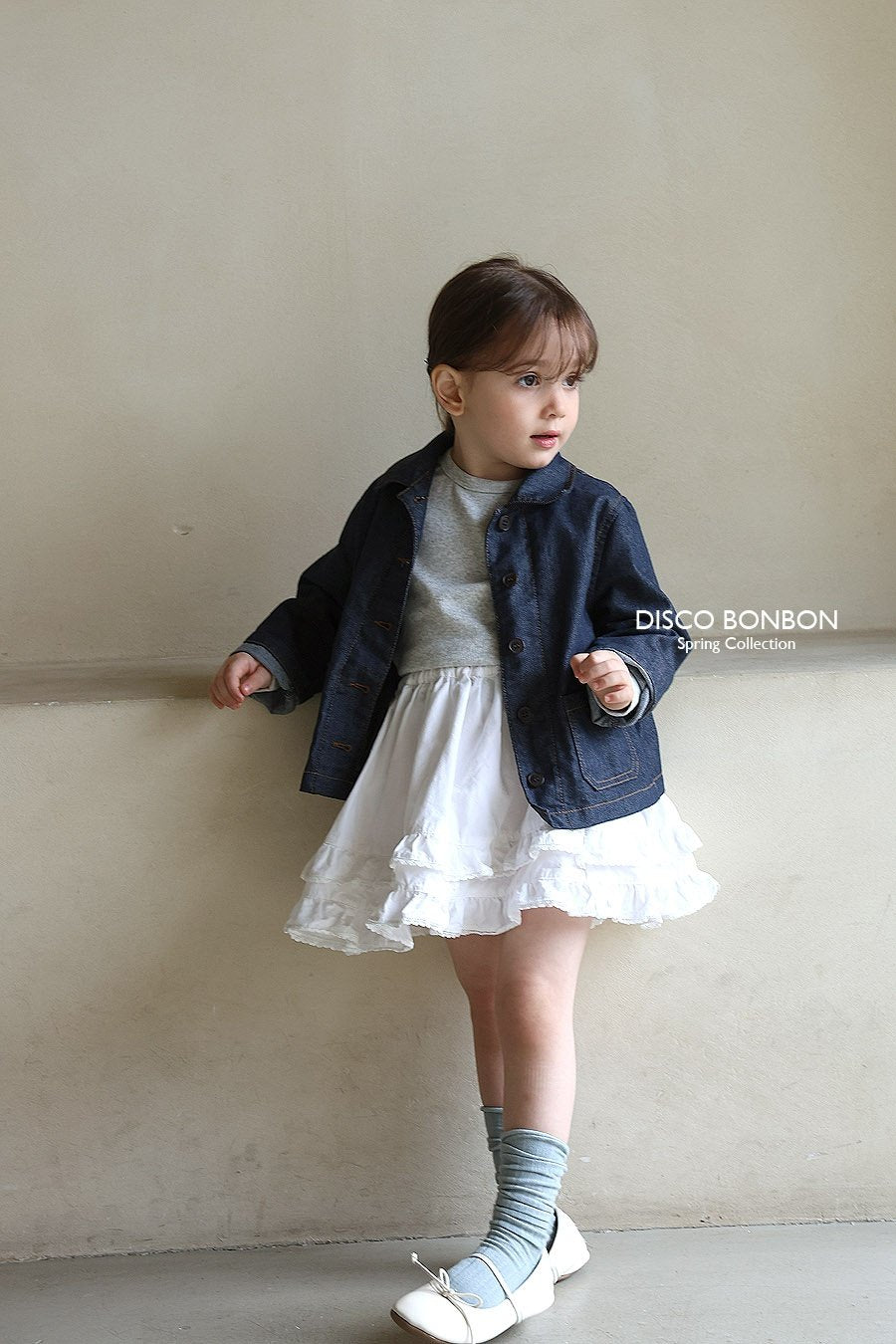 ［DISCO BONBON］Lace frill skirt