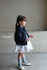 ［DISCO BONBON］Lace frill skirt