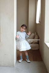 ［DISCO BONBON］Lace frill skirt