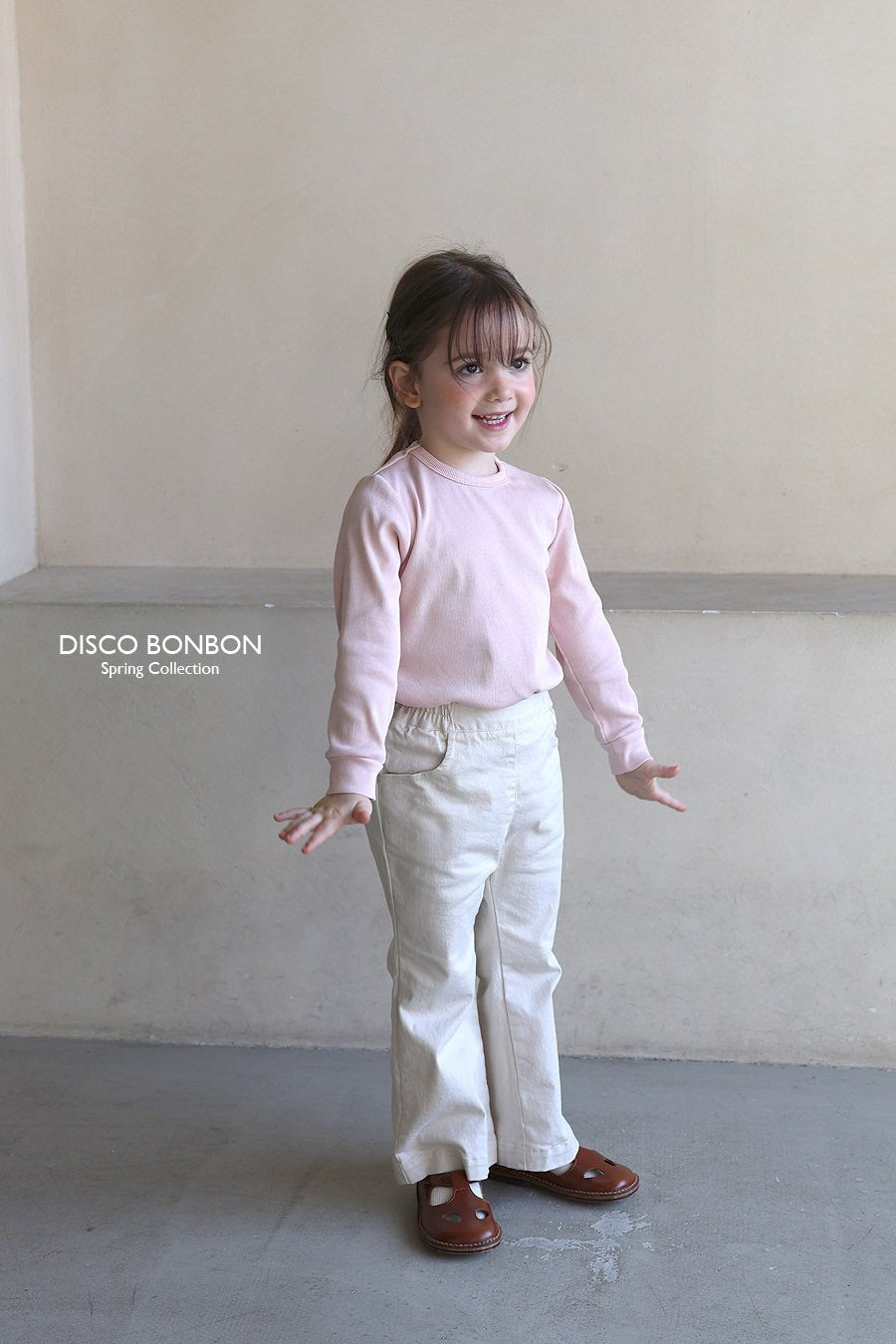 ［DISCO BONBON］Lala flare span pants