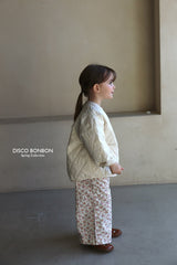 ［DISCO BONBON］vanilla quilting jumper