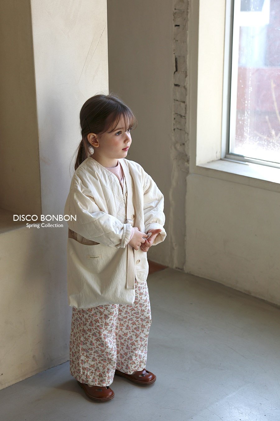 ［DISCO BONBON］vanilla quilting jumper