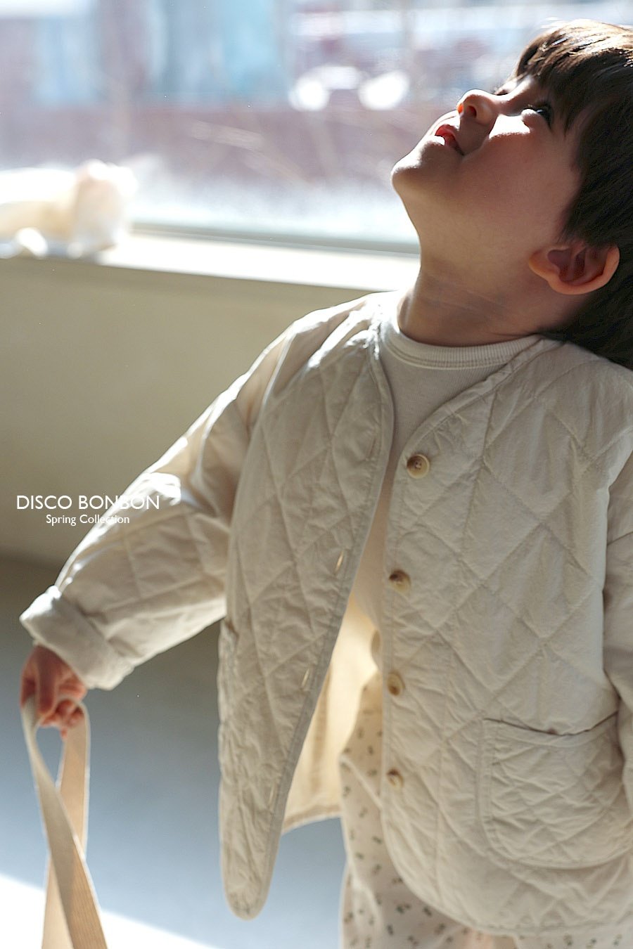 ［DISCO BONBON］vanilla quilting jumper