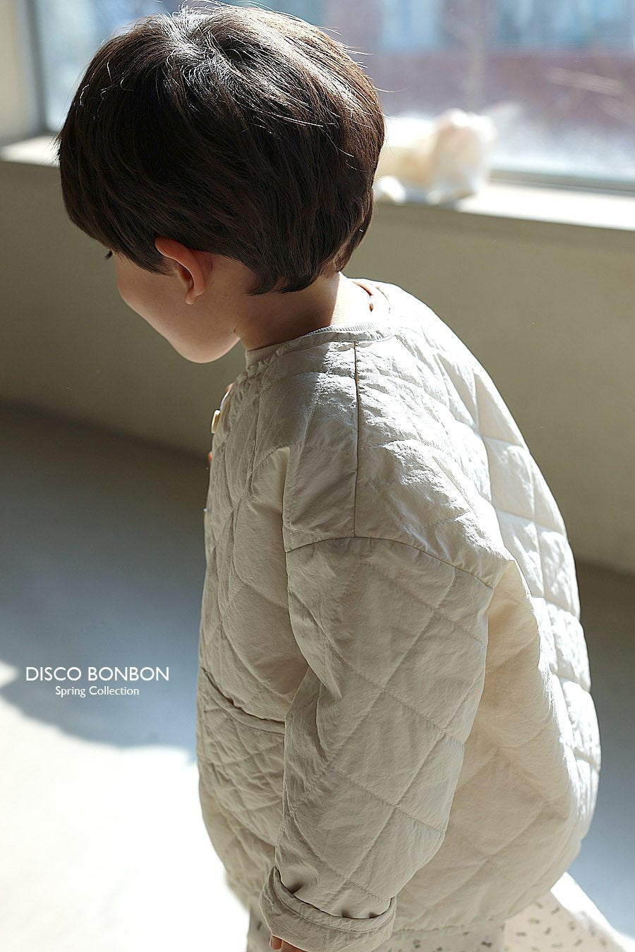 ［DISCO BONBON］vanilla quilting jumper