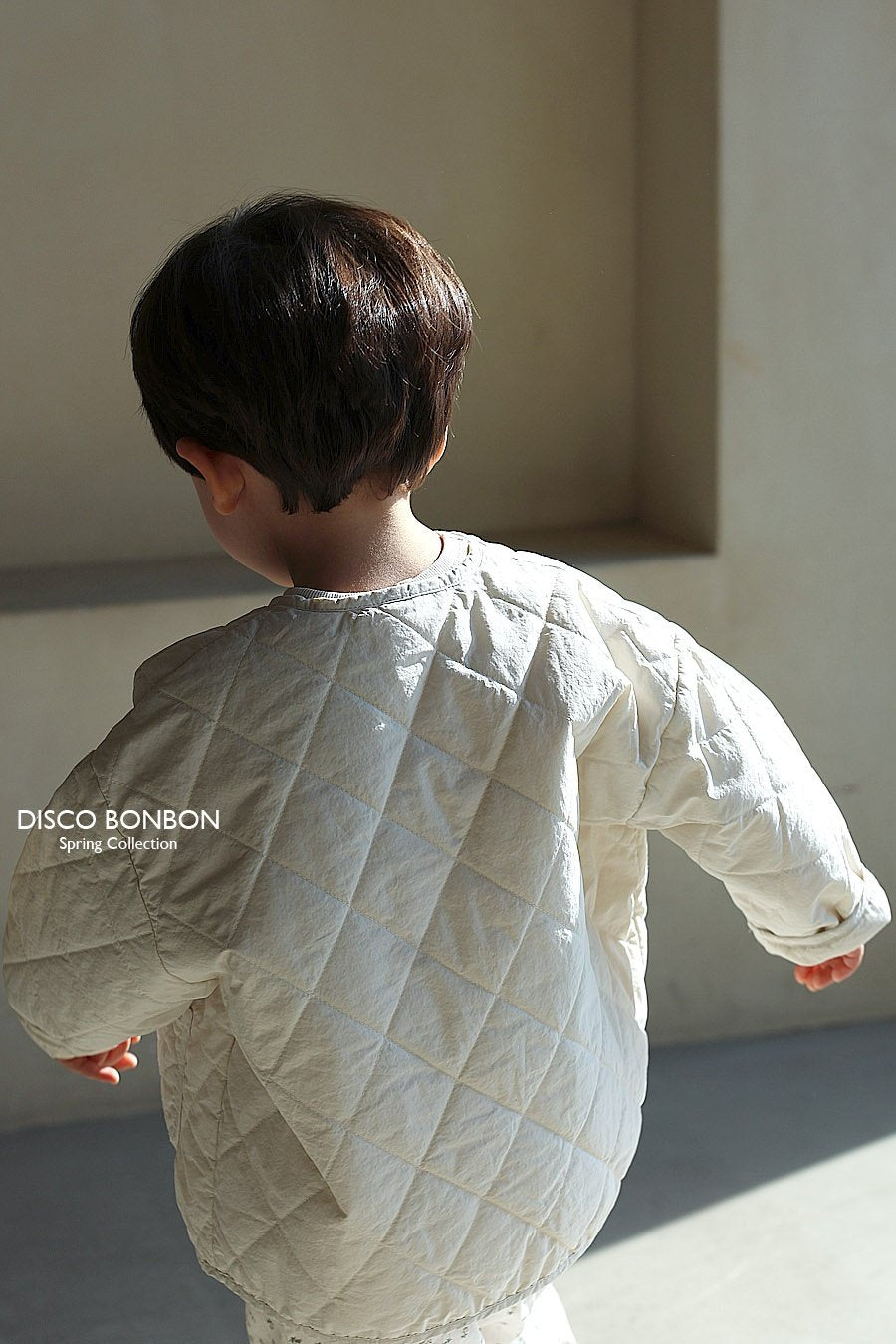 ［DISCO BONBON］vanilla quilting jumper