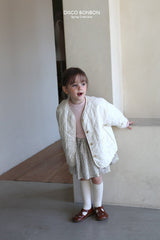 ［DISCO BONBON］vanilla quilting jumper