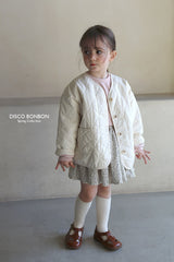 ［DISCO BONBON］vanilla quilting jumper