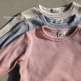 ［DISCO BONBON］Crayon stripe tee