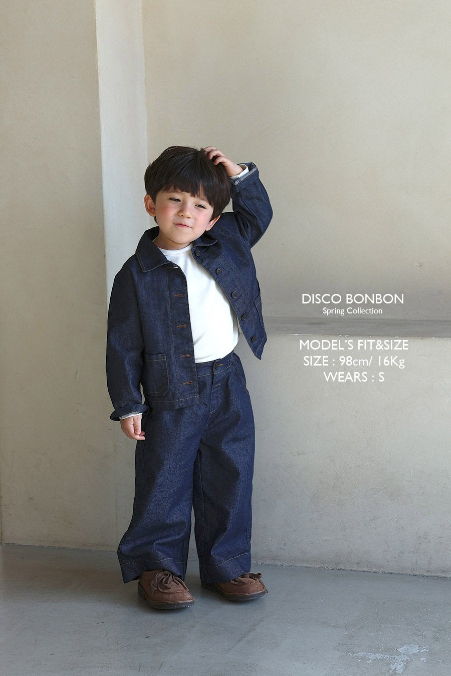 ［DISCO BONBON］Daily denim pants