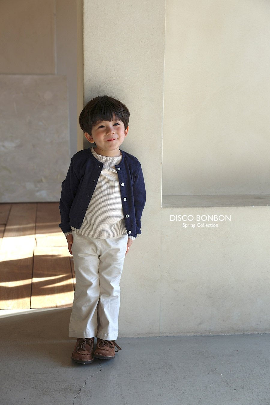 ［DISCO BONBON］Eyelet cardigan