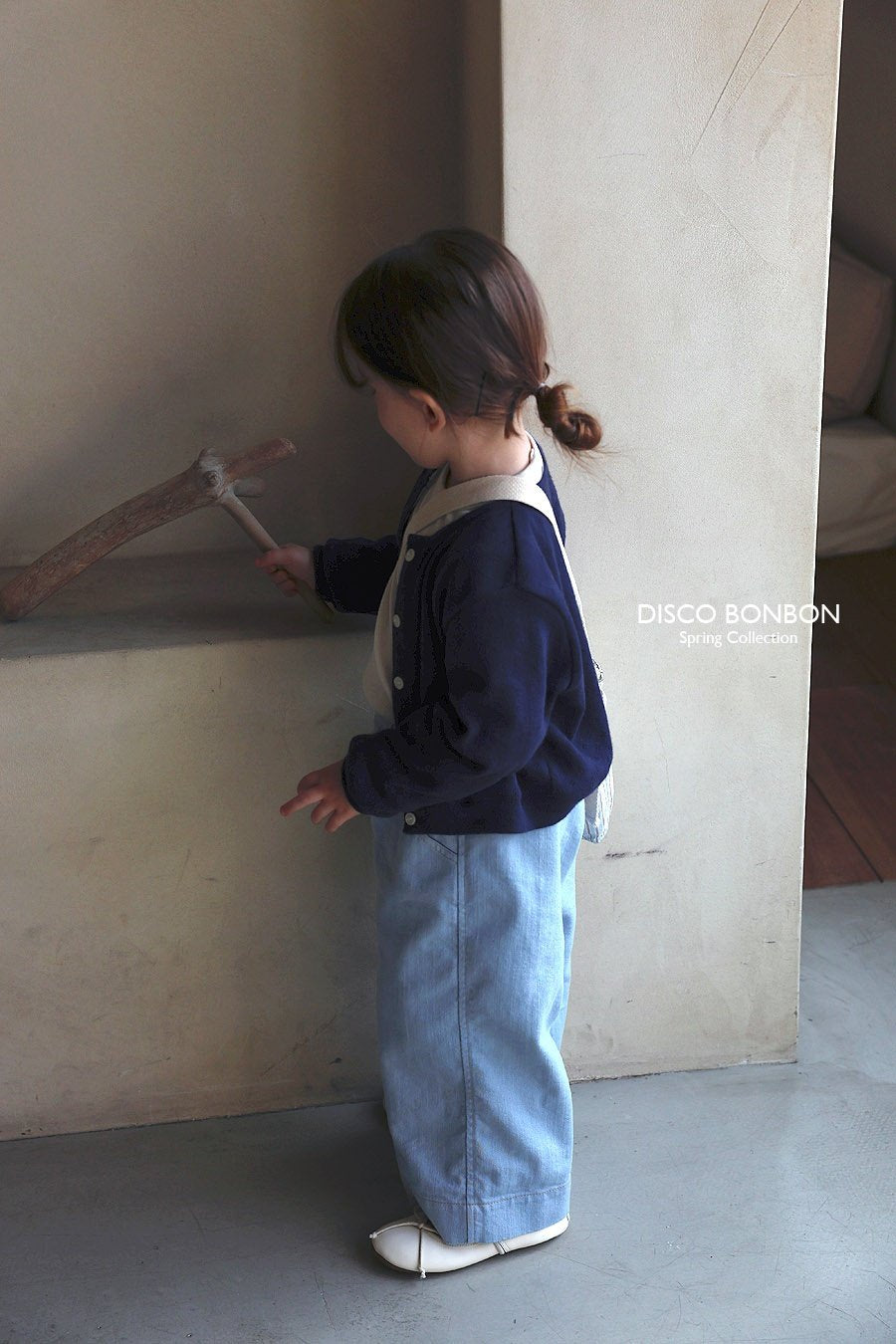 ［DISCO BONBON］Eyelet cardigan