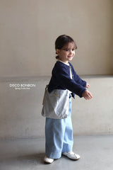 ［DISCO BONBON］Eyelet cardigan