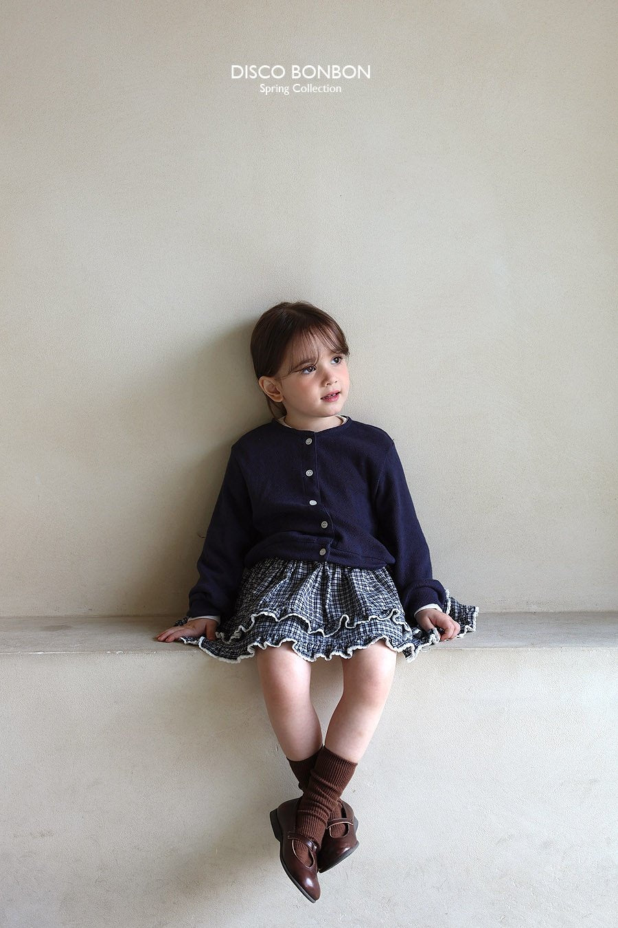 ［DISCO BONBON］Eyelet cardigan