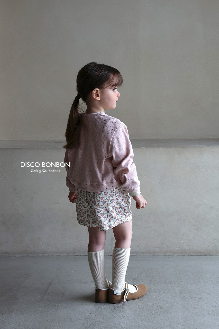 ［DISCO BONBON］Eyelet cardigan