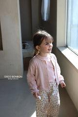 ［DISCO BONBON］Eyelet cardigan
