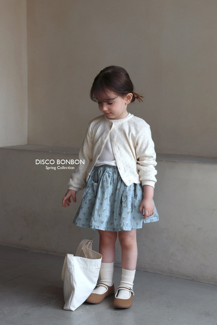 ［DISCO BONBON］Eyelet cardigan