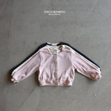 ［DISCO BONBON］Eyelet cardigan