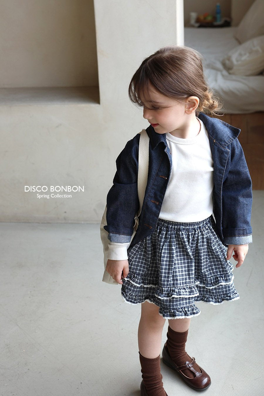 ［DISCO BONBON］Span tee