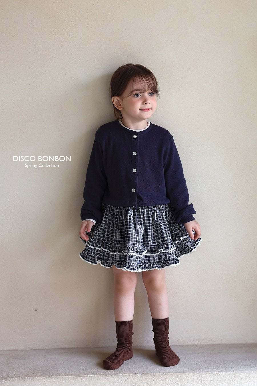 ［DISCO BONBON］Orly check skirt