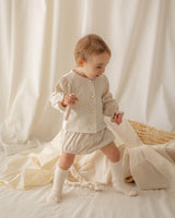 ［1GRAM］Lua set (cardigan & bloomer)