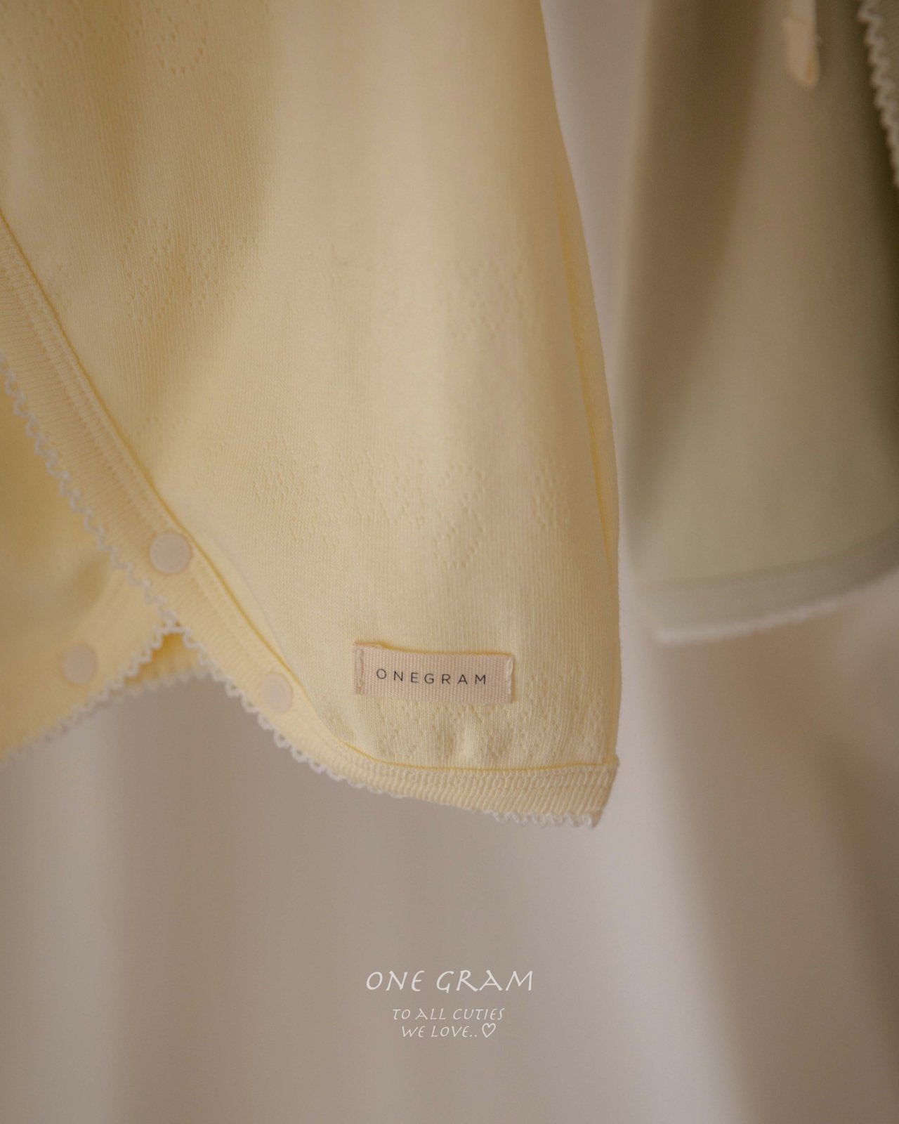 ［1GRAM］Smile newborn suit