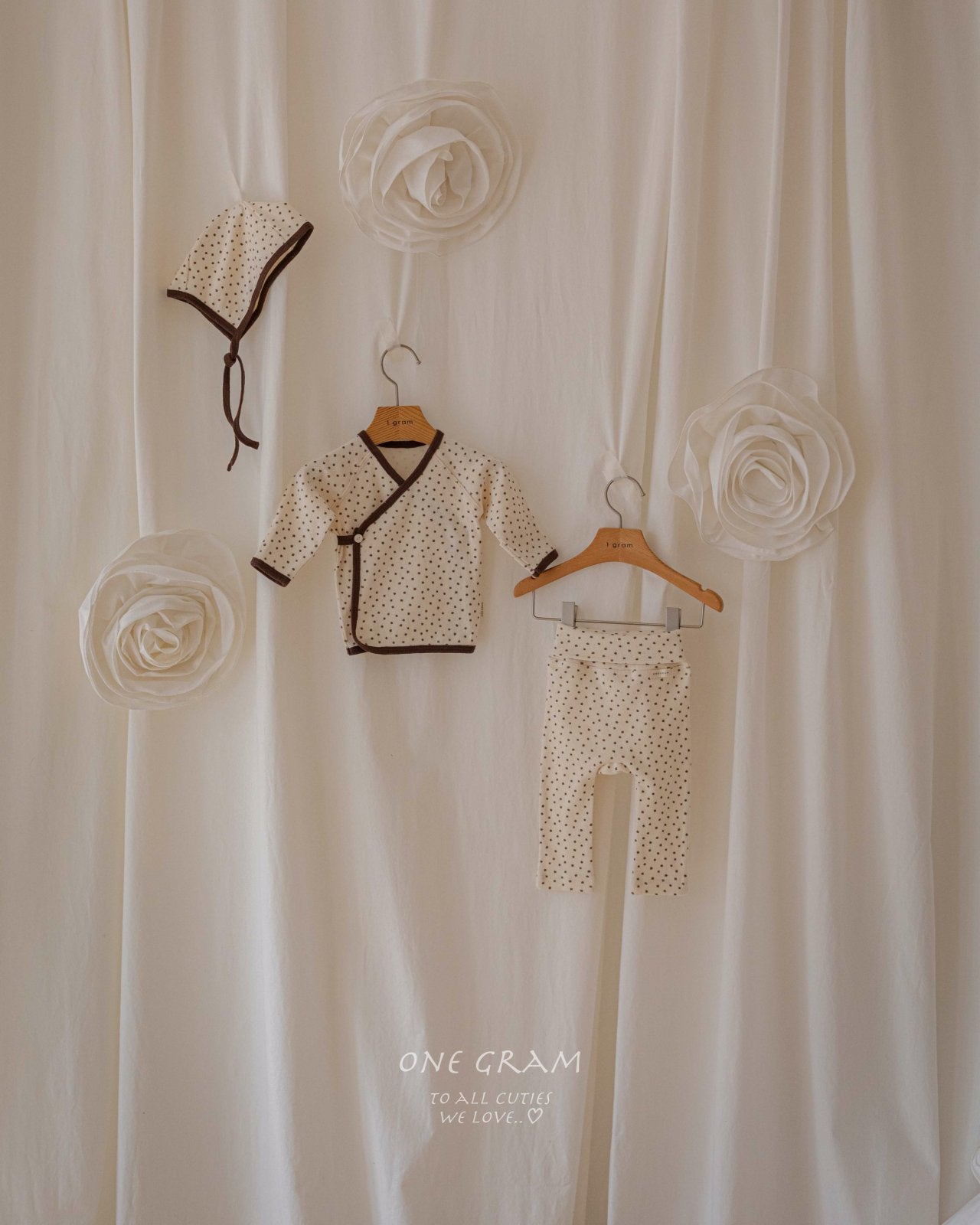 ［1GRAM］Molly newborn set (tops & leggings)